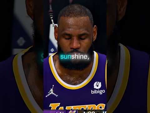 LeBron REACTS to Crowd Singing 'you are my sunshine' 🤣🌻
