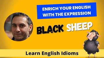 Learn English Idioms | How to use English Expressions | Black Sheep