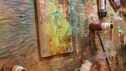 Mixed Media abstract backgrounds of Inspirational ...