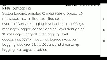 Show Logging | Cisco Commands |