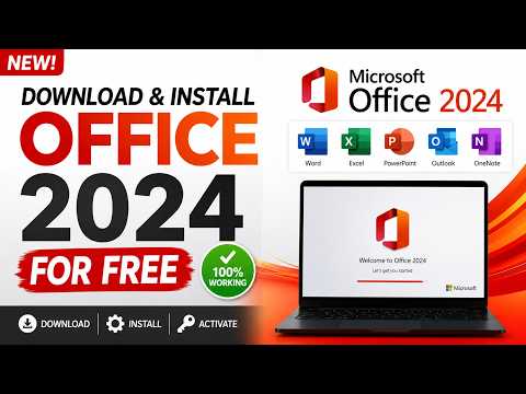 Download and Install Microsoft Office 2024 for Free | Genuine Version | Office Activation