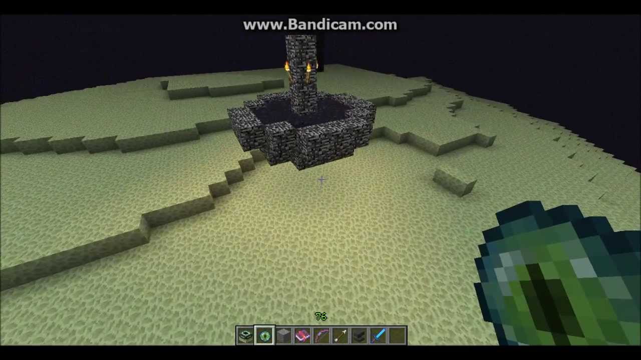 how to build an end portal and defeat the ender dragon YouTube