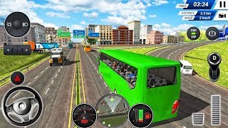 Bus Driving Simulator 2019 - Real Bus Coach Drive - Android GamePlay screenshot 5