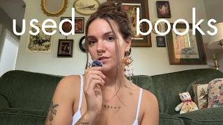 can I take you to my favorite used bookshops ‏𖦹𖤓 musty, dusty secondhand books & book haul
