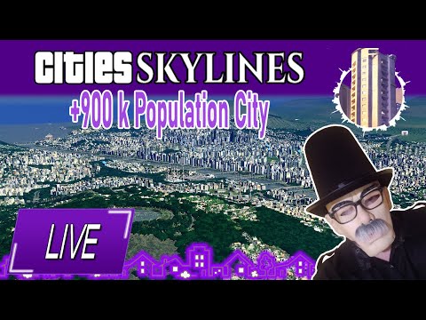 947k Ludków - Cities Skylines Na Nowym Procku  Intel Core i5-13600K - Live #220 - Największe Miasto