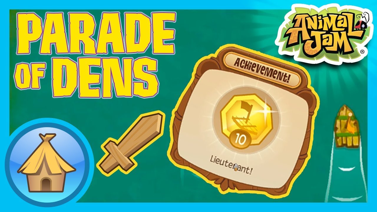 Epic Den Achievement Unlock! |  Animal Jam & Play Wild - Parade of Dens