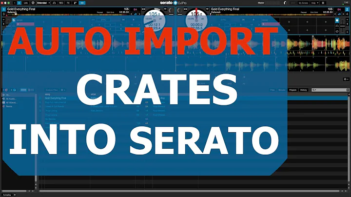 How To | Auto Import Crates In SDJ Pro