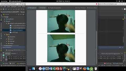 ANDROID - WEBRTC: android app call video