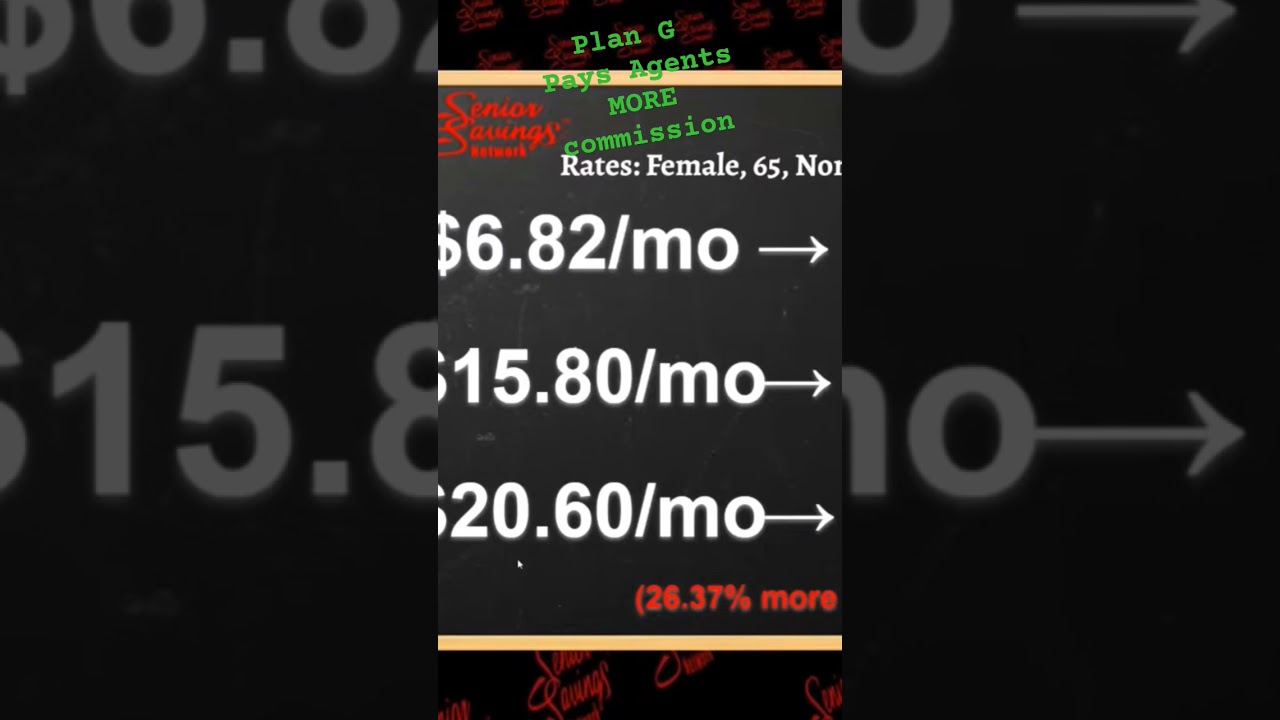 Plan G pays 26% MORE commission to Agents 