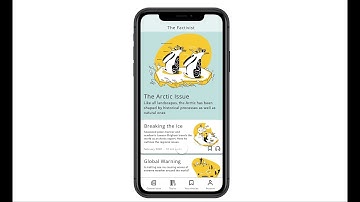 Editorial UX UI prototype: The Factivist