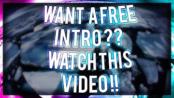 WANT A FREE INTRO ?? WATCH THIS VIDEO !!