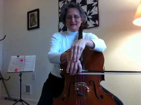 Cello finger flexing lesson 3