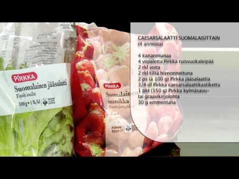 Tehdään Caesar salaatti. 