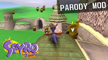 CrystalFissure Streams the Spyro "Chinese Localization Build" Parody Mod
