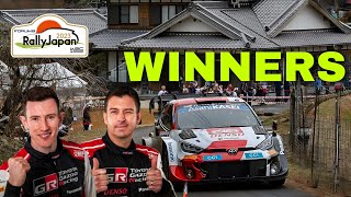 Evans The Winner Wrc Forum8 Rally Japan 2023