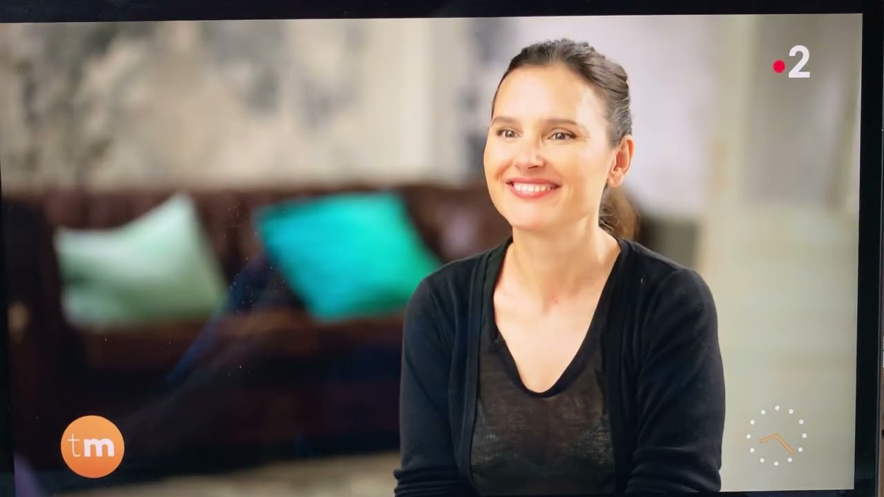 Virginie Ledoyen, invitée de Télématin pour Jeanne & le garçon formidable !
