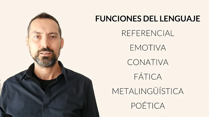 Las funciones del lenguaje de Jakobson