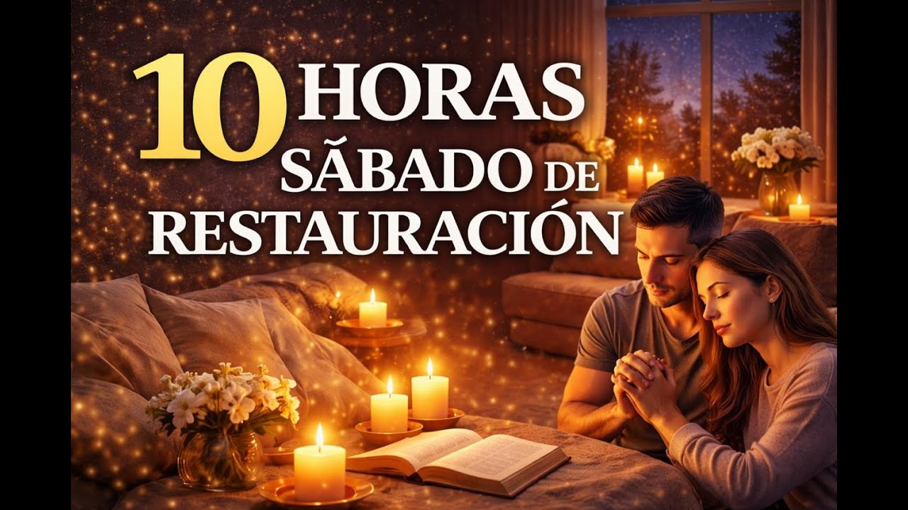 🔴 10 HORAS de ORACIÓN de SÁBADO 🌙 | Restauración Total y Descanso Profundo (EN VIVO)