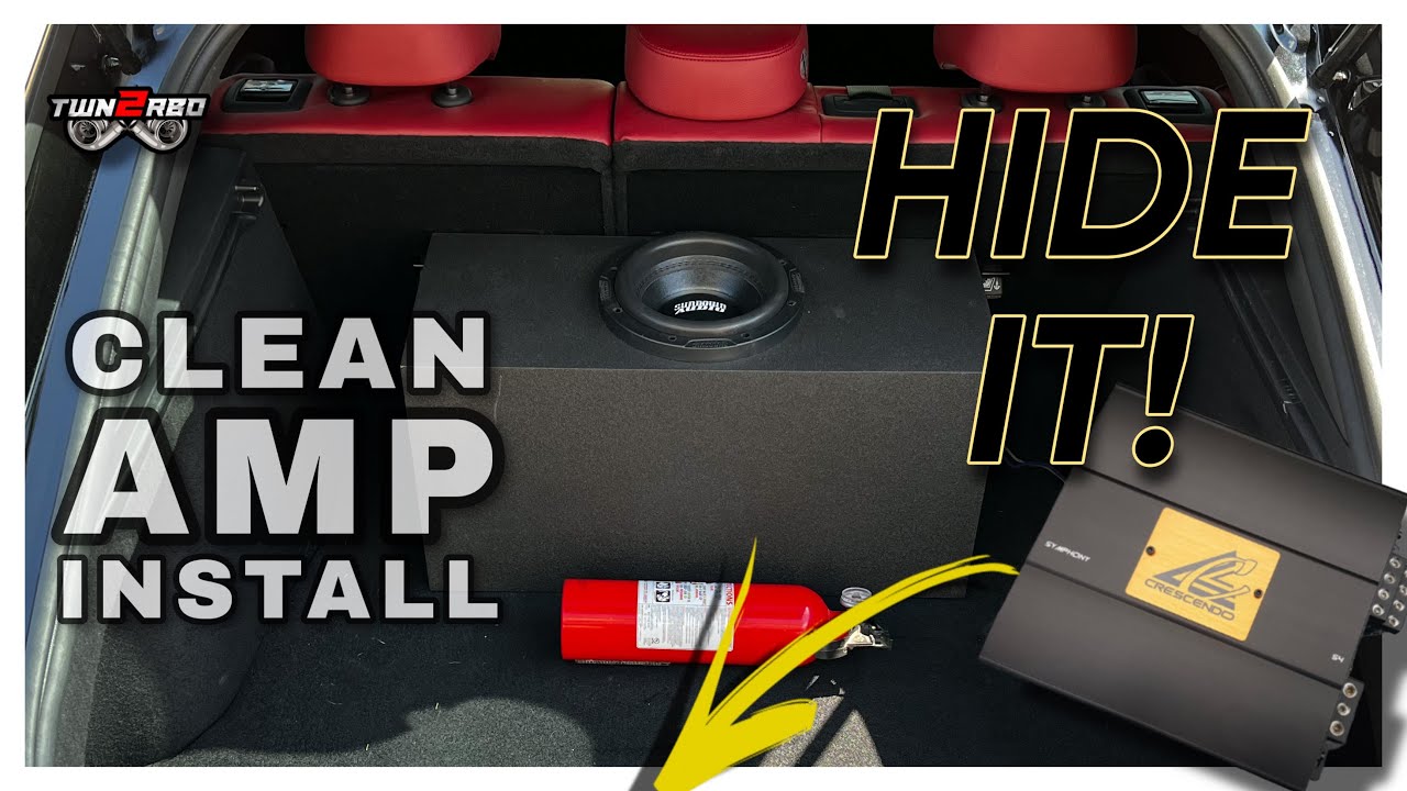 How to Install an AMP in a Kia Stinger GT YouTube