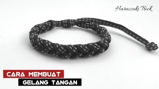 Cara Membuat Gelang dari tali sepatu - Part 15 | Harazaki Trick