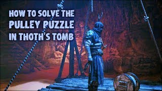 Solving the Pulley Puzzle in Thoth's Tomb ⚖️ Assassin's Creed: Origins