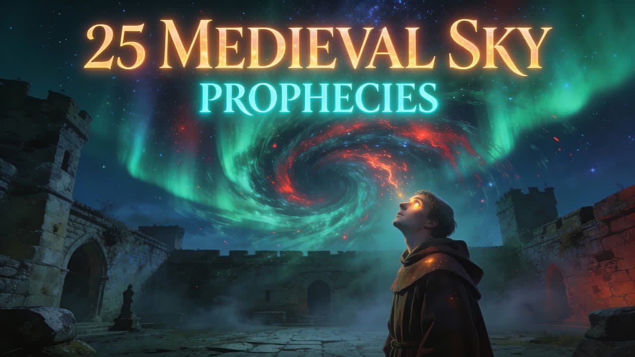 Historic Sky Omens 25 Historic Medieval Aurora Sightings in Recorded ...