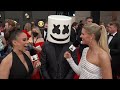 Capture de la vidéo Marshmello Red Carpet Interview | 2022 Grammys