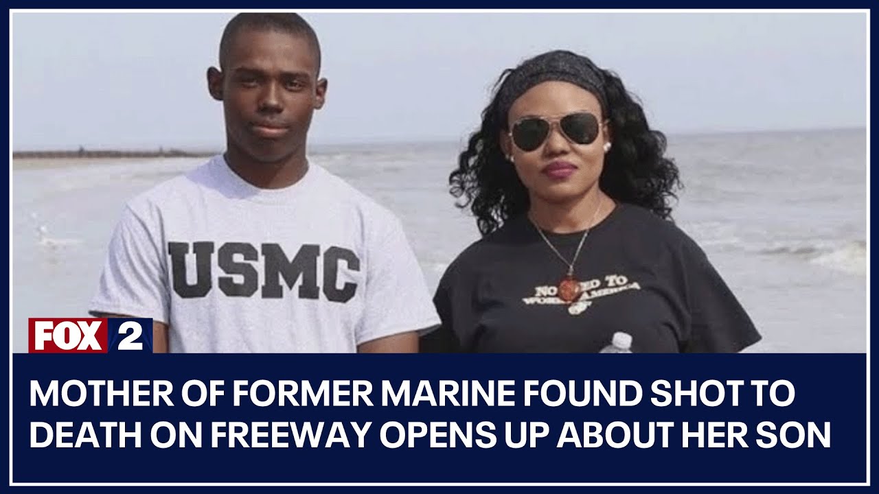 Mother of former Marine found shot to death on freeway opens up about her son