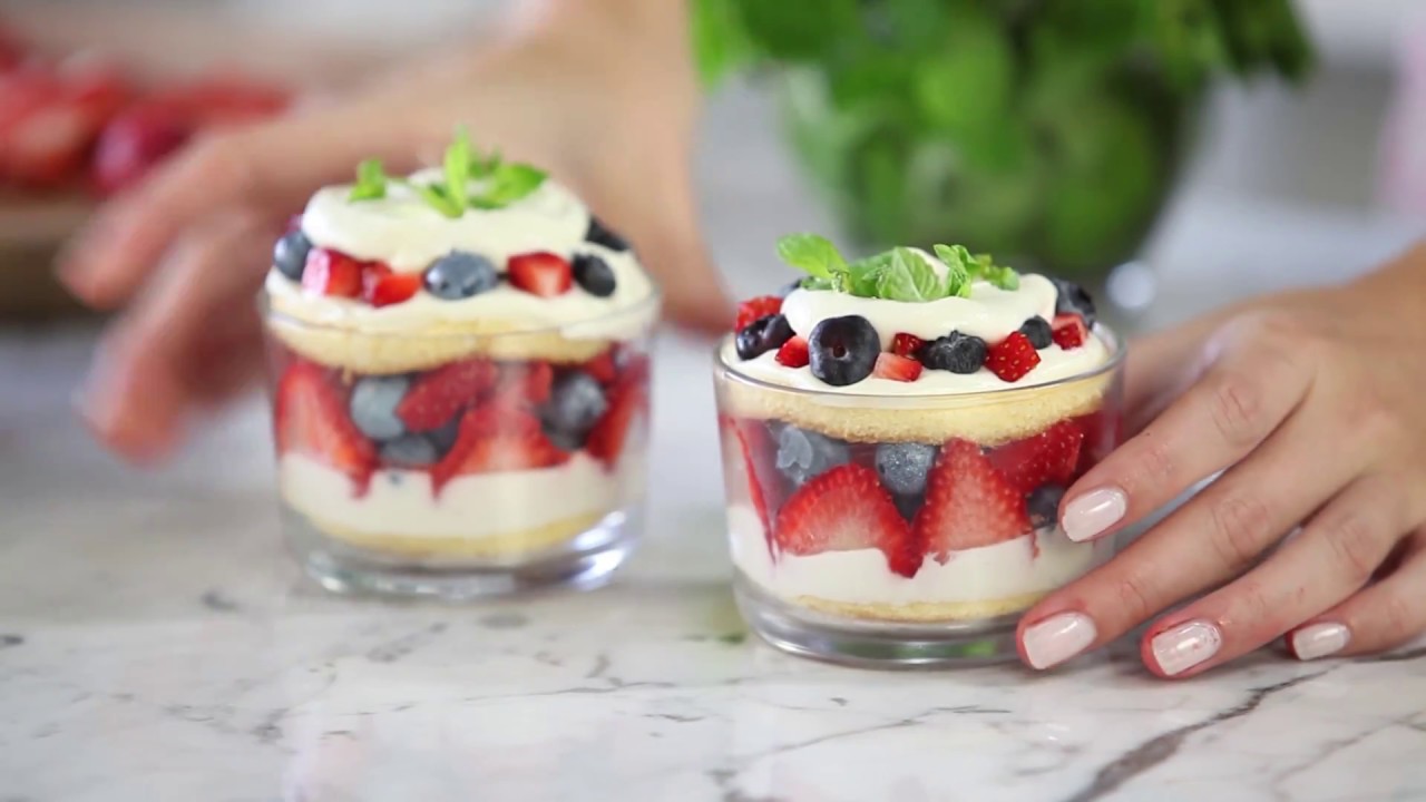 Triffle de frutos rojos sin TACC | Recetas Natura - YouTube