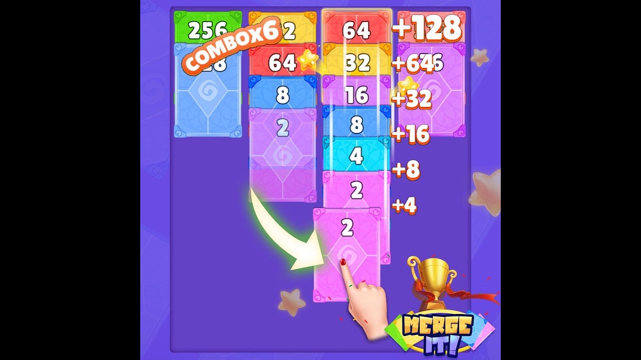 Merge it! - An Addictive Card Merge Puzzle Game -F1