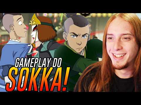 FOI REVELADA A GAMEPLAY DO SOKKA EM AVATAR THE FIGHTING GAME!