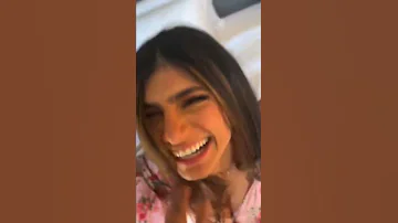 Mia Khalifa Hot Kiss Shorts 