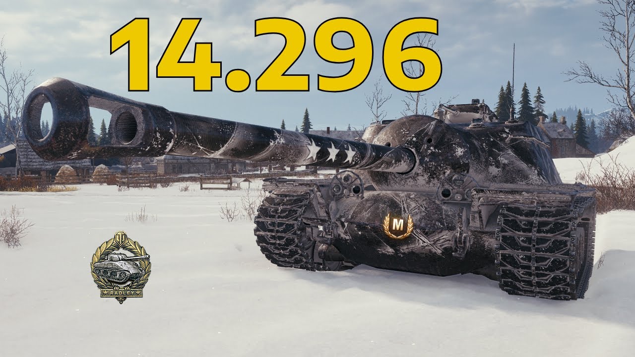 T110E3 • 14.296 Damage 8 Frags - World Record • WoT Gameplay