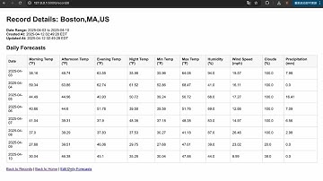 Weather App Demo Video