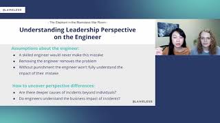 SREcon21 - Elephant in the Blameless War Room—Accountability