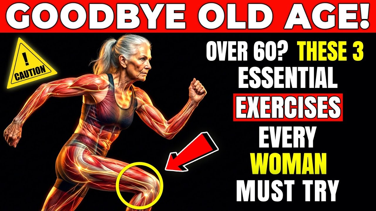 Over 60? Strength Training: 3 Essential Exercises Every Woman Must Try