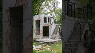 Abandoned House to Dream Home 😱 Full Restoration Start to Finish #satisfying #timelapse