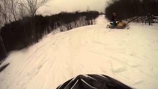 gopro hero 3 white snowmobile jump
