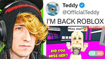 teddy is back...