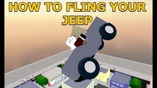 (maybe outdated) HOW TO FLING YOUR JEEP IN JJS (Jujutsu Shenanigans)