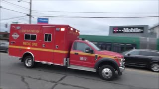Seattle Brand New Medic 17 Responding Plus A4 And Amr
