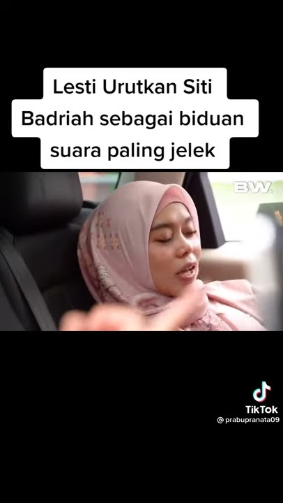 Lesti urutkan Siti Badriah sebagai biduan suara paling jelek tiktok: Prabu Pranata #shorts
