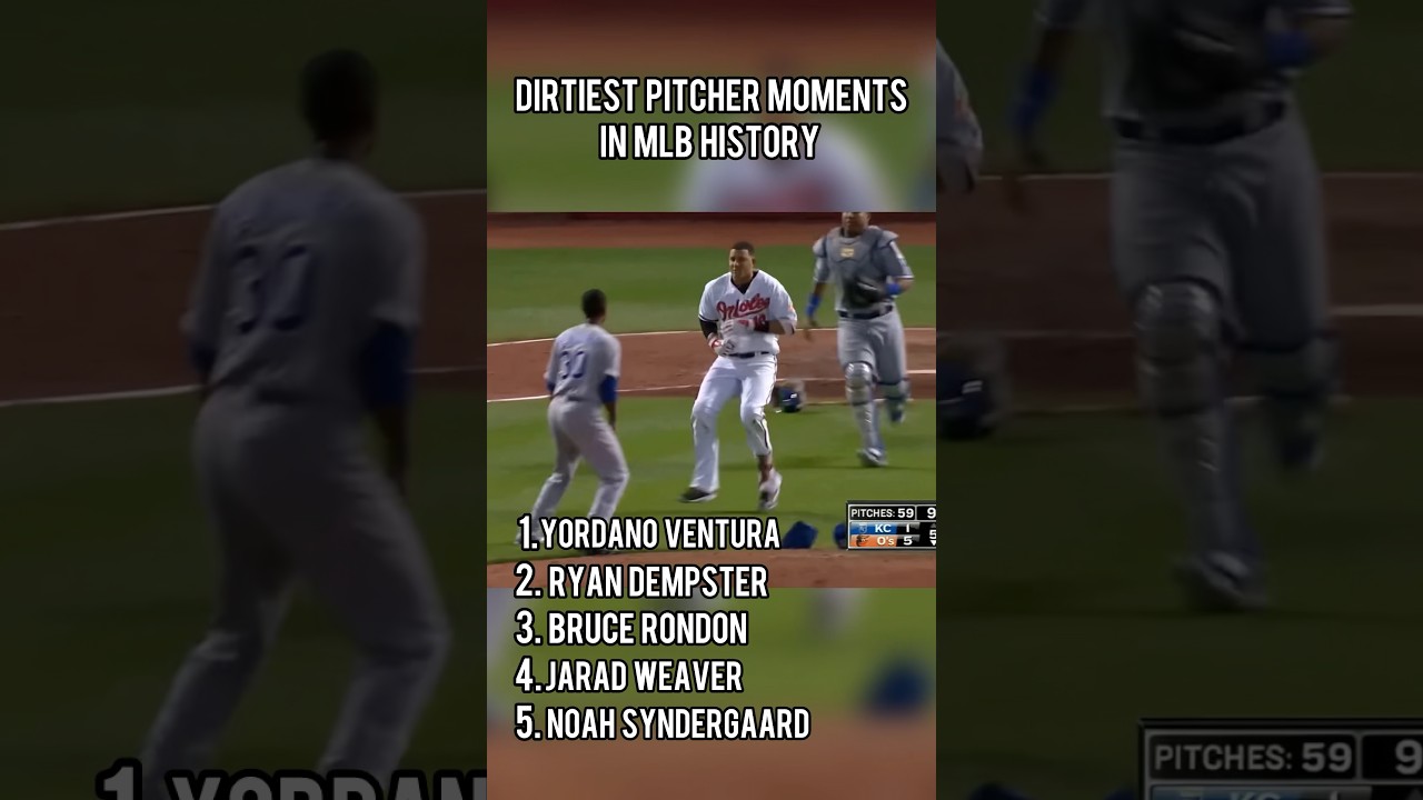 DIRTIEST PITCHER MOMENTS in MLB history!