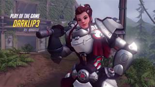 Brigitte headshot in mid-air!