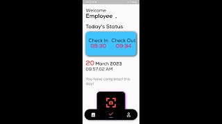 Smart attendance app github firebase authentication and employee management.