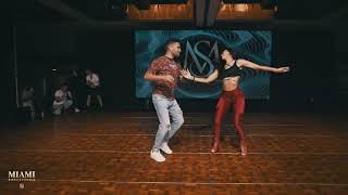 La bachata - Manuel Turizo /  MARCO Y SARA bailando en Sensual MOVEMENT (MIAMI 2022) Resimi