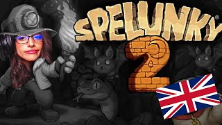 نلعب سبيلونكي 2 مع البيب البريطاني ونفشل انفسنا | Spelunky  2 is here to stay (YIKES highlights)