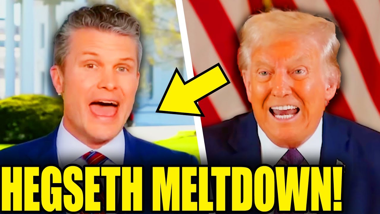 Hegseth Roid Rage SCREAMING Hegseth LOSES IT As SCANDAL Goes PUBLIC! - YouTube