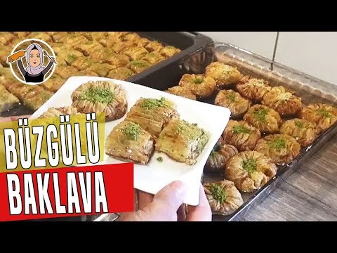 Baklava Tarifi(El Açması Citir Citir Cok Lezzetli Cevizli Büzgülü)-Hatice Mazi