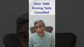 Over 1000 Driving Tests Cancelled  #driving #drivingtest #drivingtipsforlife